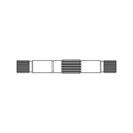 A & I Products Shaft, Hydraulic Cross 3" x4" x20" A-897567M3